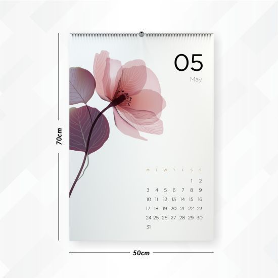 Kalender Dinding 50 x 70 cm Ap120 UV Tanpa Minimal Order