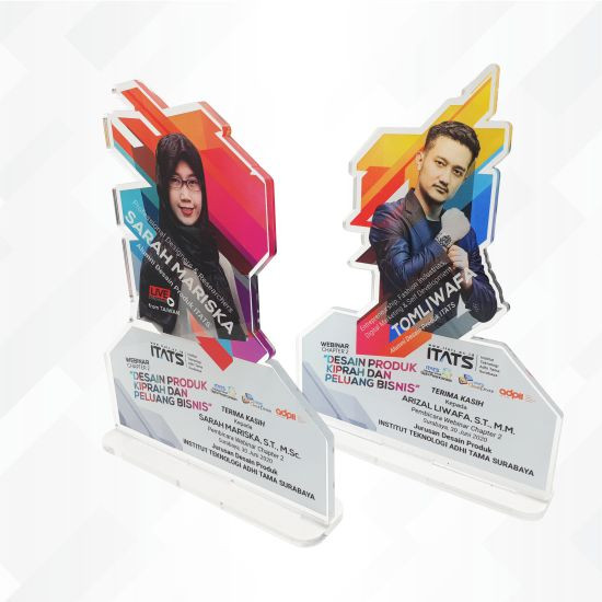 Plakat Akrilik Acrylic Vandel Tebal 1 cm A5