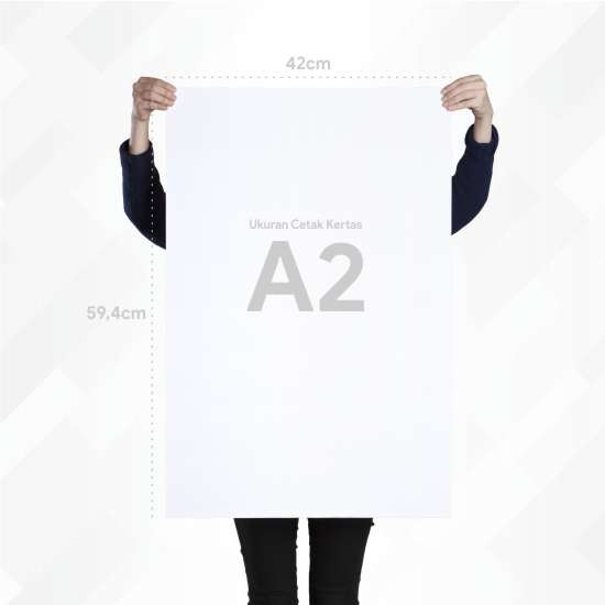 Print UV Poster Art Paper A2 120 Gsm
